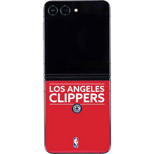 NBA Los Angeles Clippers Standard Red Galaxy Z Flip5 5G Skin